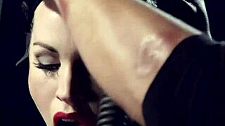 i'm tied in doggy getting caned hard by master before rough fuck