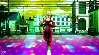 jojo's wild adventure op 5 diu gets bizarrely hot 😈🔥