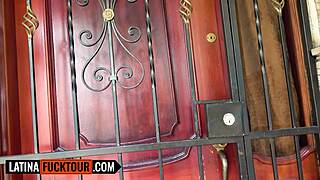 huge tits latina slut railed in anal by tourist