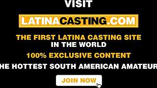 amateur venezuelan teen sucks dick to get booked at modeling casting