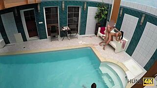 hunt4k young cuckold lets stranger nail girlfriend by pool