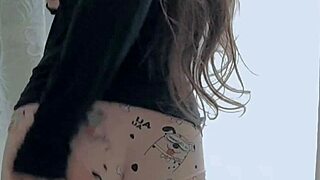 shy student fairy bliss touches herself until dripping wet