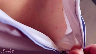 virgin stepsis rubs cock on panties and accepts tip