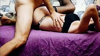 Milf With Skinny Figure In Porno Session