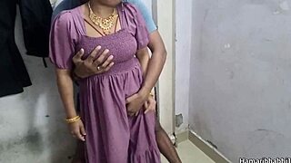 sexy indian bhabhi fucks hard in gown