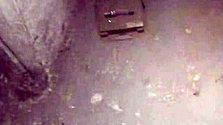 I fuck the neighbor on the terrace while she hangs the clothes
