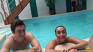 hunt4k young cuckold lets stranger nail girlfriend by pool