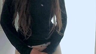 shy student fairy bliss touches herself until dripping wet