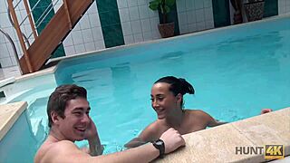 hunt4k young cuckold lets stranger nail girlfriend by pool