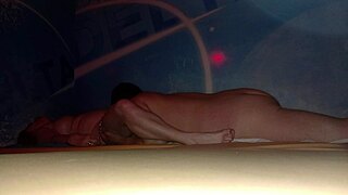 Maitresse K Dominates Slave At Club Le Delta
