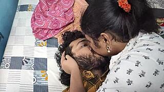 two lovers share an intense passionate moment