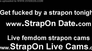 Femdom Mistress Gives All The Cock You Want Using Dildo And Toys In Pov