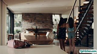 Tgirl Melanie Brooks Barebacks Tbabe Stepdaughter Izzy Wilde