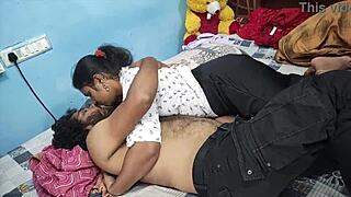 two lovers share an intense passionate moment