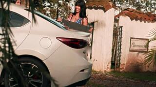sexy latinas washing cars for free splash and squirt