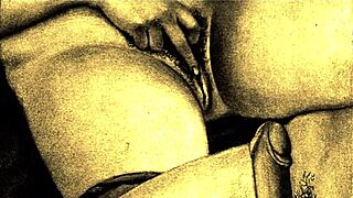 Vintage erotic drawings