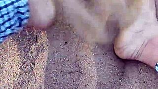 Feet In Sand Barefoot Modeling Session
