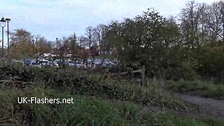 Dark babes public masturbation and naughty exhibitionist flashing