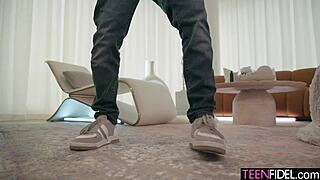 Sona Bella Fucked Through Ripped Jeans By Stepdad