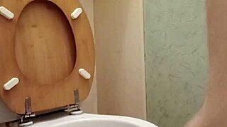 wow this slave pig is humiliating herself licking the toilet in auto session today