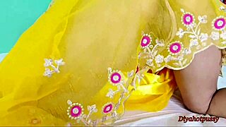 hot teen 18+ indian beauty riding husband dick wear sharee