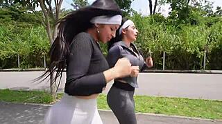 Despues de entrenar un buen sexo anal es la solucion