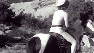 Vintage erotic art displayed