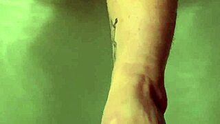 pt 1 foot fetish shaving legs naked