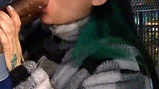 My Friend Give Me A Blowjob On The Balcony And I Fuck Her Hard