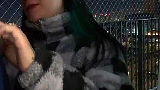 My Friend Give Me A Blowjob On The Balcony And I Fuck Her Hard