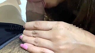 isinubo at kinantot ni pinay ang malaking burat ng kanyang kabit