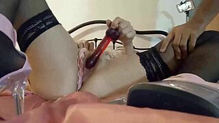 White amateur slut fucked in beaded dress