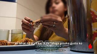 hot horny pinay secretary wants boss wrecking her pussy