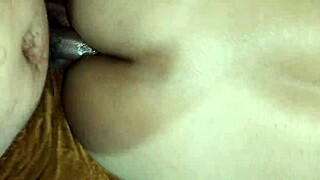 cuckold husband watches wife take indian cock bareback in ass