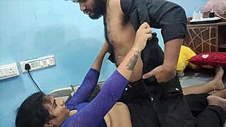 naughty indian bhabhi cheats with uber driver in doggystyle