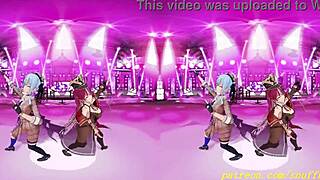 vr180 mmd suiseimarine dance 3d hololive hentai