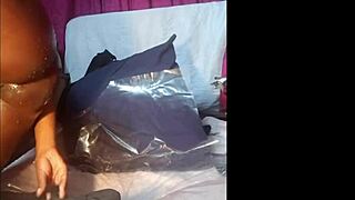 My bed getting wet squirting at home