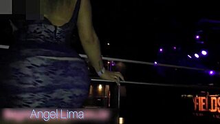 Angel Lima Shows Big Ass Without Panties