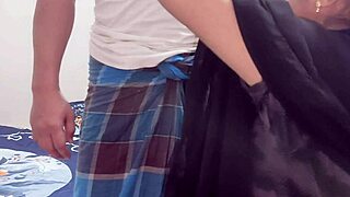 Beautiful tailor girl comes to my house and teaches me how to hardly fuck