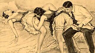 Vintage Erotic Hairy Beaver Art