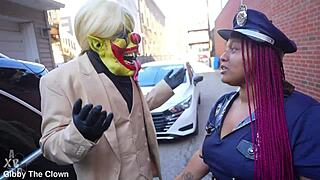 Officer charlie arrests clown and gives ultimatum