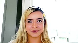Ivonna Winter First Time Huge Cock Blowjob