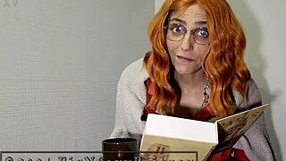 big sexy britney gives librarian blowjob