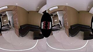 virtual taboo clothes off for big ass brunette