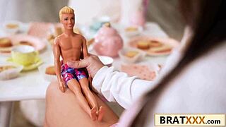 ken doll fucks tiny teen