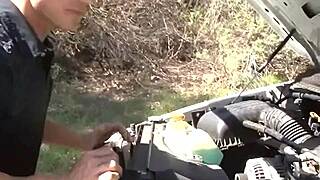 big boobed redhead milf slammed by monster cock