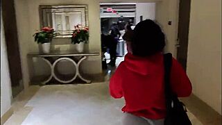 darkchocolatebarbie walking compilation outdoors