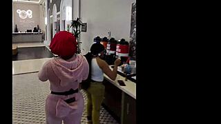 darkchocolatebarbie walking compilation outdoors