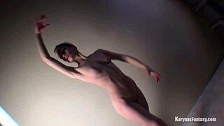 felicity performs nude ballet demo