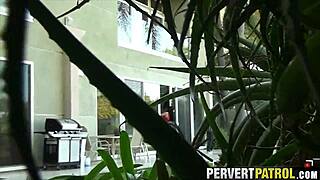trashy tattoo slut fucked like a whore outdoors
